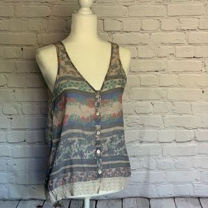 Eyelash Couture Button Down Top